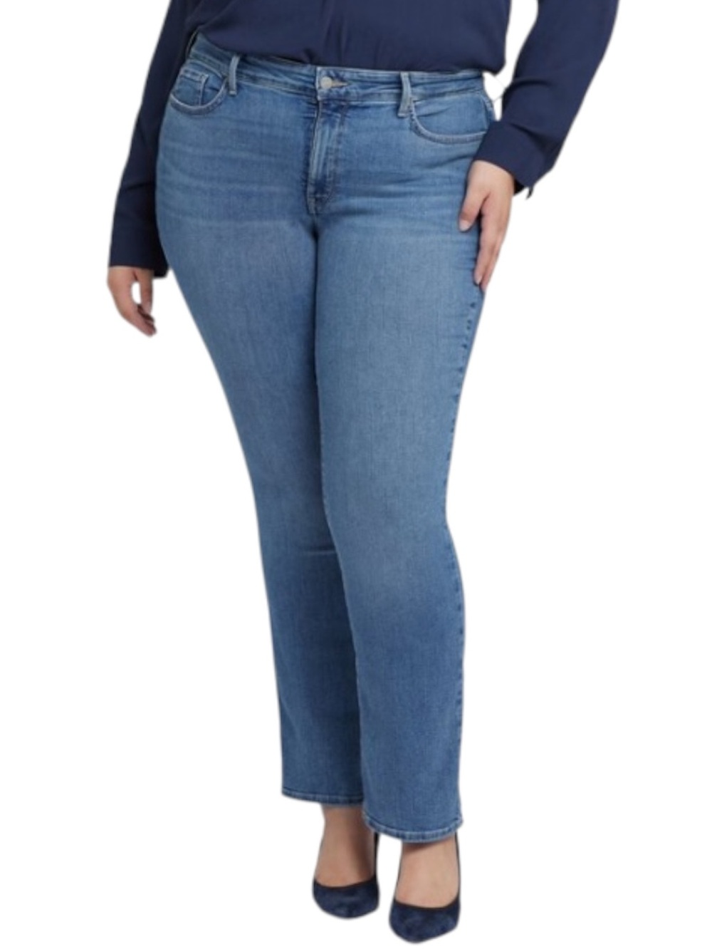 NYDJ Marilyn Straight Leg Denim Jeans Lift Tuck Technology Women’s Size 26W